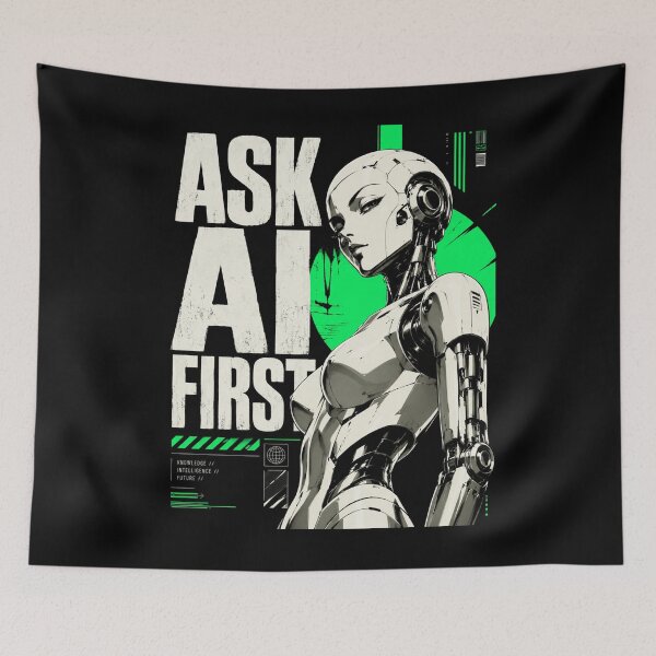 Item preview, AI Tesla Robot graphic | ai revolution robotics  designed and sold by TEEJAMBOREE.