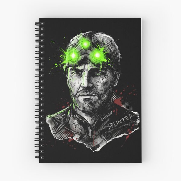 Item preview, Sam Fisher Splinter Cell Grunge Video Game Streetwear Tee designed and sold by Senpaiwaves.