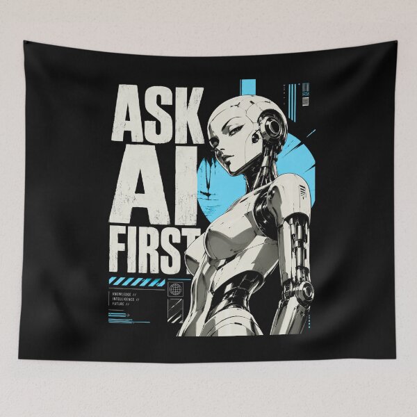 Item preview, AI Tesla Robot graphic | ai revolution robotics  designed and sold by TEEJAMBOREE.