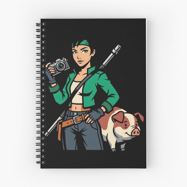 Item preview, Jade And Pey J Beyond Good and Evil Ink Gamer Graphic Tee designed and sold by Senpaiwaves.