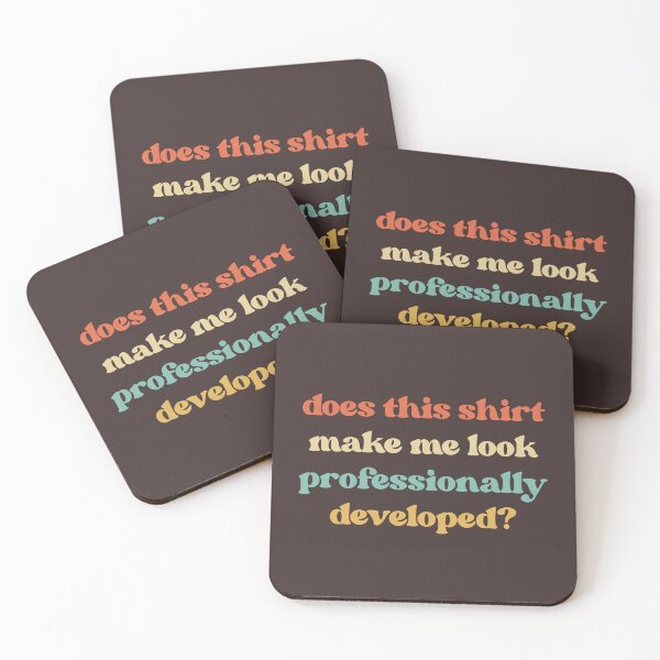 Item preview, Funny Professional Development Shirt: Witty Teacher Humor designed and sold by faridman.