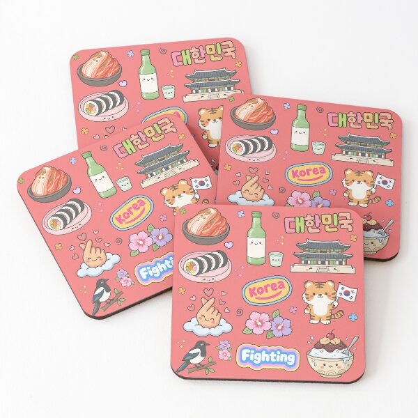 Item preview, Korea Cute Collage Pastel Seamless Pattern designed and sold by HowToCanadian.