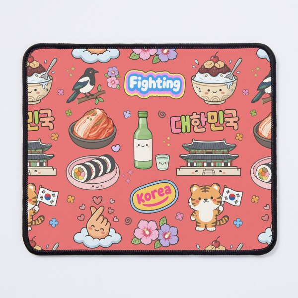Item preview, Korea Cute Collage Pastel Seamless Pattern designed and sold by HowToCanadian.