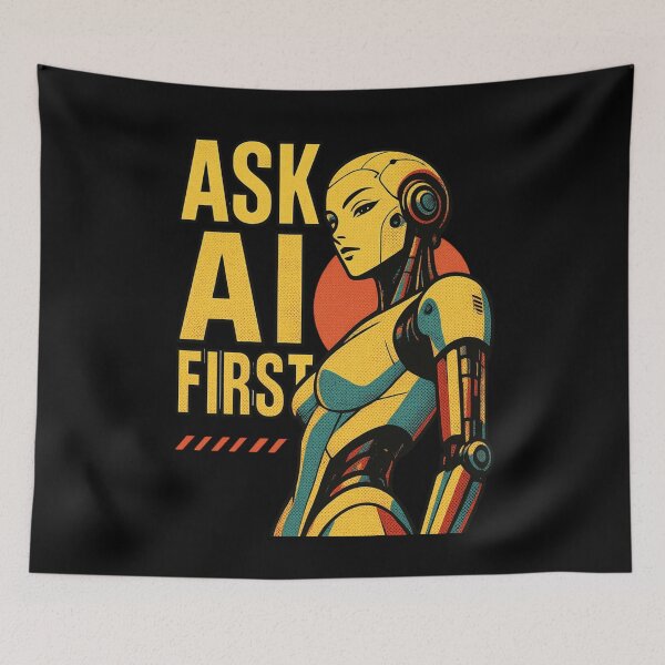 Item preview, AI Tesla Robot graphic | ai revolution robotics  designed and sold by TEEJAMBOREE.