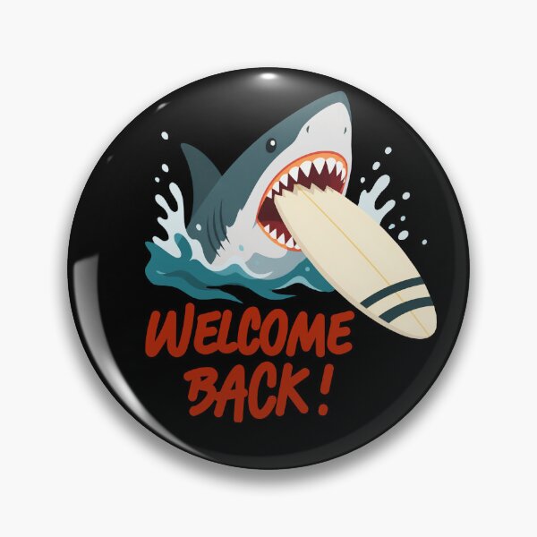 Item preview, shark taking a huge bite out of a surfboard  designed and sold by GEEZER.