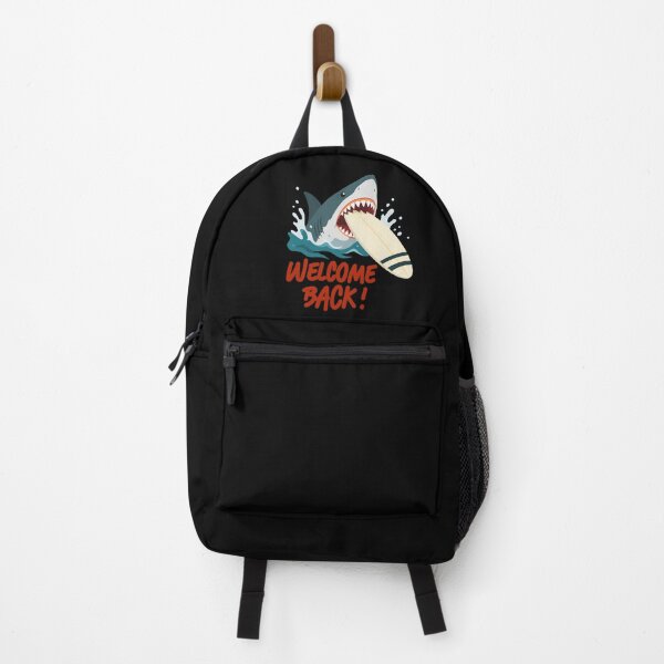 Item preview, shark taking a huge bite out of a surfboard designed and sold by GEEZER.