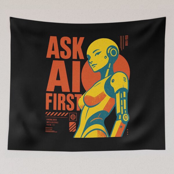 Item preview, AI Tesla Robot graphic | ai revolution robotics  designed and sold by TEEJAMBOREE.