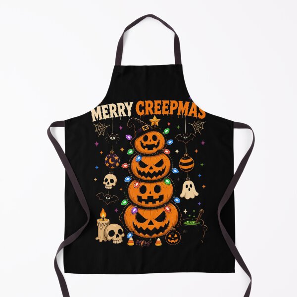 Item preview, Merry Creepmas Halloween Pumpkin Stack Design Xmas designed and sold by rafaeltto.