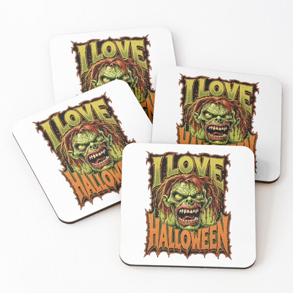 Item preview, I Love Halloween | Zombie designed and sold by Wilcox PhotoArt.