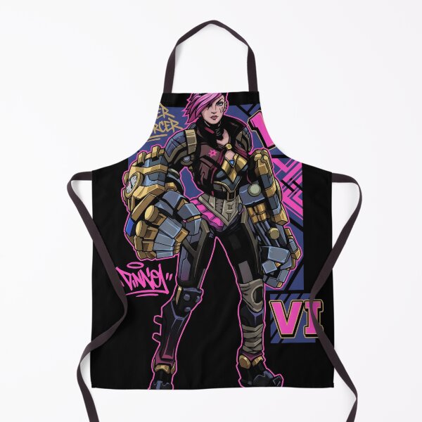 Item preview, Vi League of Legends Vector Gamer Graphic Tee designed and sold by Senpaiwaves.