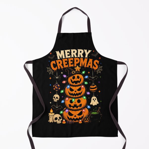Item preview, Merry Creepmas Halloween Pumpkin Stack Design designed and sold by rafaeltto.