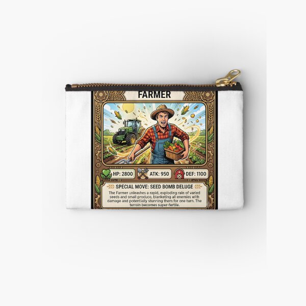 Item preview, Farmer Hero Trading Card designed and sold by DeerHouse.