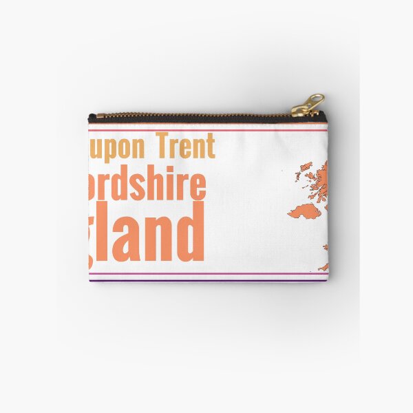 Item preview, Burton Upon Trent Staffordshire England City Marked On Map designed and sold by TheIconSmith.