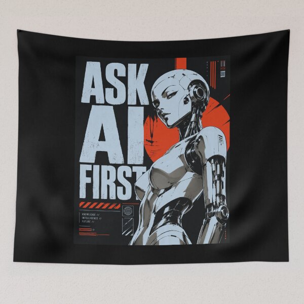 Item preview, AI Tesla Robot graphic | ai revolution robotics  designed and sold by TEEJAMBOREE.