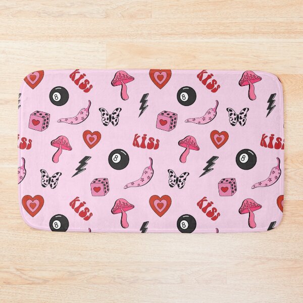 Item preview, Y2K Pink Psychedelic Doodle Pattern designed and sold by jianina-alondra.