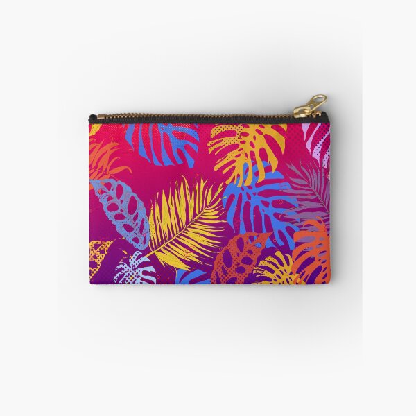 Item preview, Tropical Monstera Leaves Colorful Pattern designed and sold by chaaval.