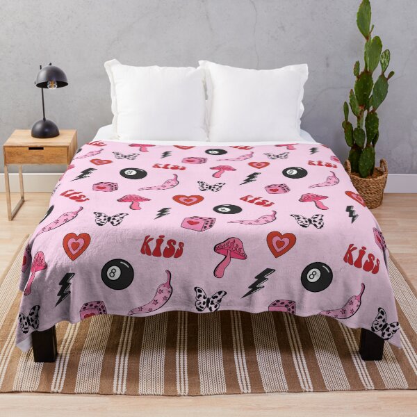 Item preview, Y2K Pink Psychedelic Doodle Pattern designed and sold by jianina-alondra.