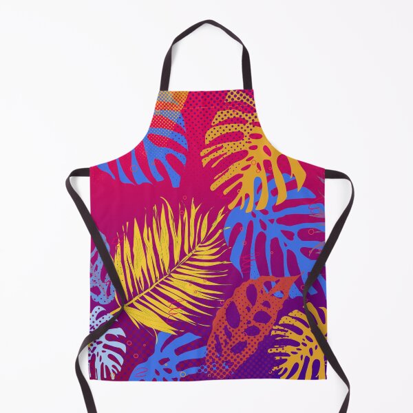 Item preview, Tropical Monstera Leaves Colorful Pattern designed and sold by chaaval.