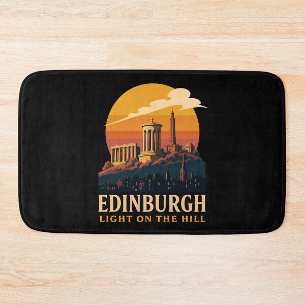 Item preview, Edinburgh Light on the Hill – Calton Sunset Glow designed and sold by Fenay Designs.