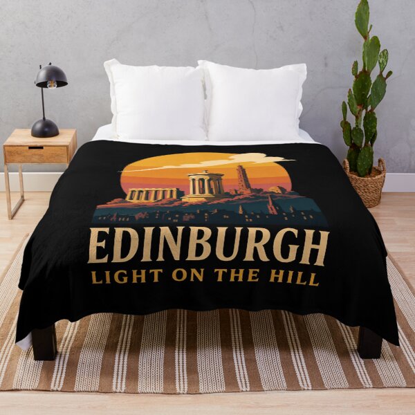 Item preview, Edinburgh Light on the Hill – Calton Sunset Glow designed and sold by Fenay Designs.