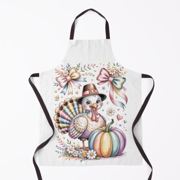 Item preview, pastel turkey thanksgiving cute fall pumpkin designed and sold by jkrphoto.