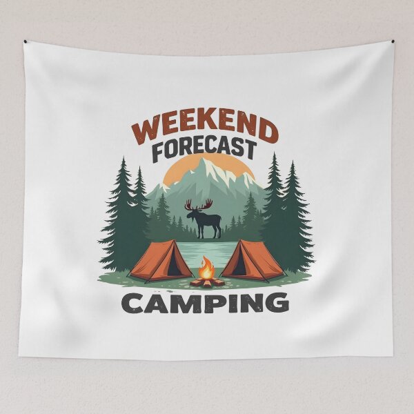Item preview, Weekend Forecast: Camping designed and sold by SafariCreativeD.