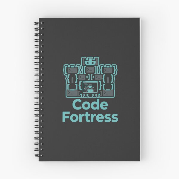 Item preview, Code Fortress Funny Developer Gift Programming Identity Minimal Design designed and sold by Ixnor.