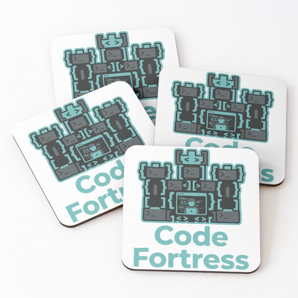 Item preview, Code Fortress Funny Developer Gift Programming Identity Minimal Design designed and sold by Ixnor.