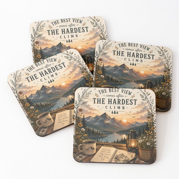 Item preview, The Best View Comes After The Hardest Climb designed and sold by CartRex.