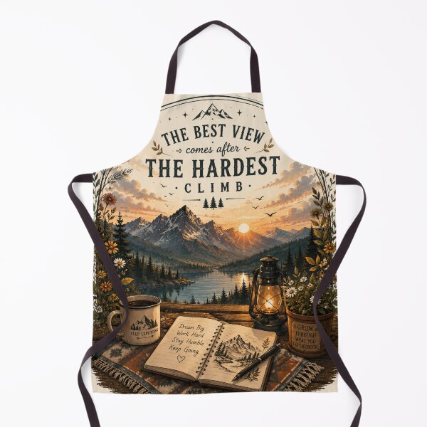 Item preview, The Best View Comes After The Hardest Climb designed and sold by CartRex.