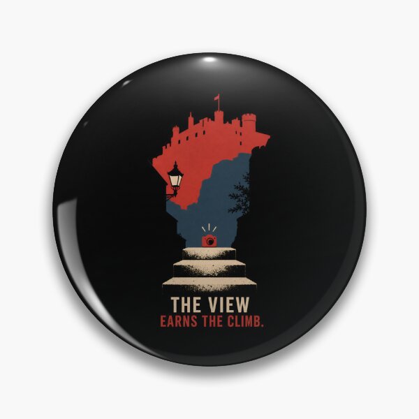 Item preview, Edinburgh: The View Earns the Climb designed and sold by Fenay Designs.