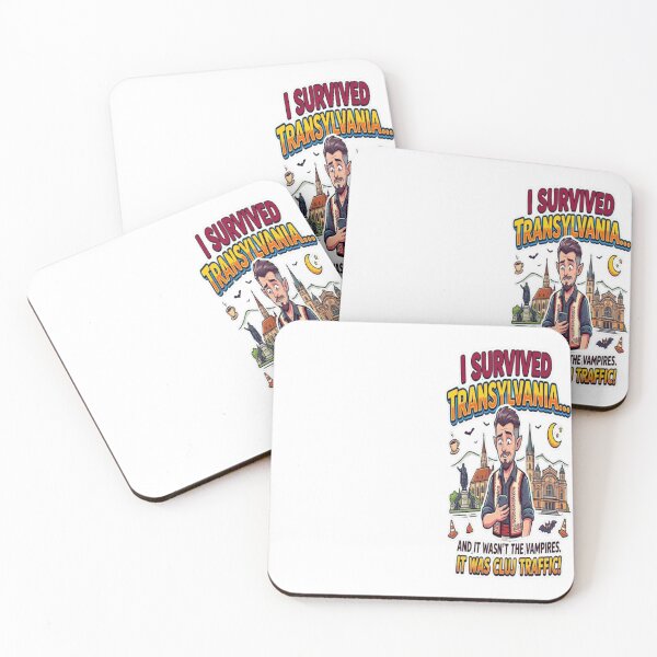 Item preview, I Survived Transylvania… And It Wasn't the Vampires, It Was Cluj Traffic! Funny Romania Travel T-Shirt | Cluj-Napoca Souvenir | Transylvania Gift designed and sold by Sushikidsntoddlers.