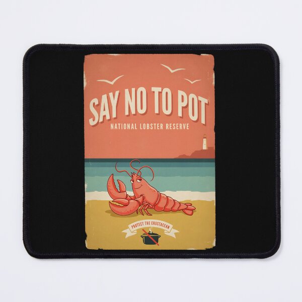 Item preview, Say No To Pot Funny Marine Pun designed and sold by Redgiant87x.