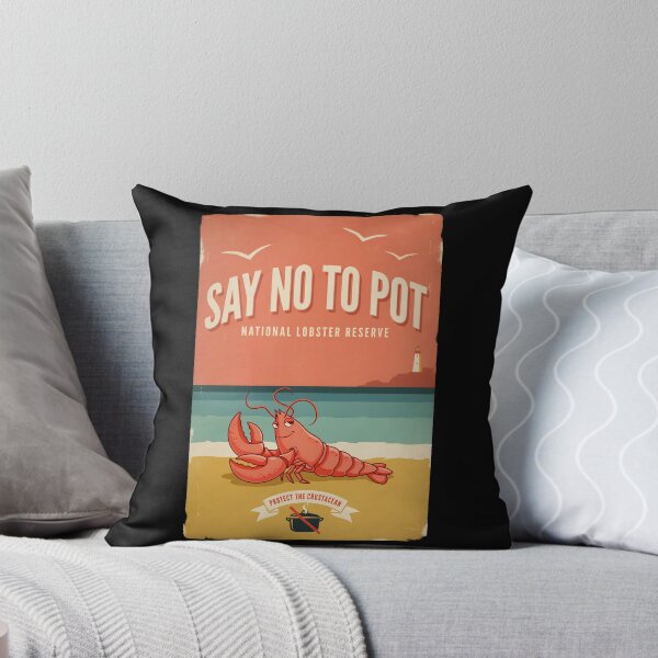 Item preview, Say No To Pot Funny Marine Pun designed and sold by Redgiant87x.
