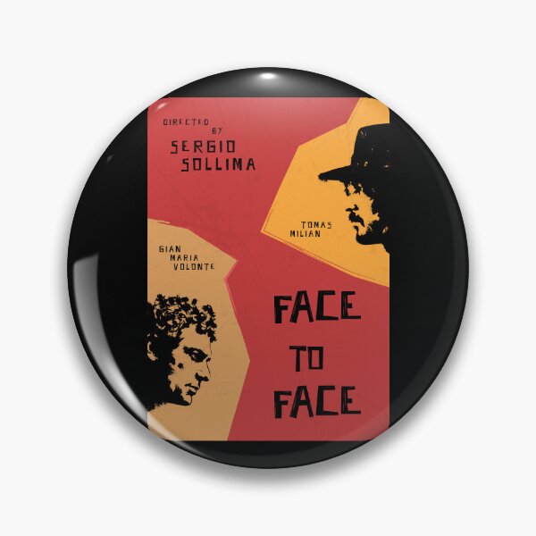 Item preview, Face to Face Minimalist Poster | Sergio Sollima | Gian Maria Volontè | Tomas Milian designed and sold by MORKINO POSTERS.