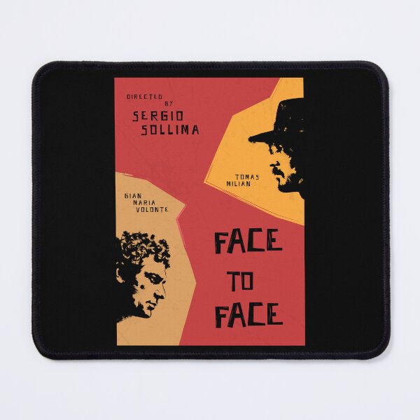 Item preview, Face to Face Minimalist Poster | Sergio Sollima | Gian Maria Volontè | Tomas Milian designed and sold by MORKINO POSTERS.