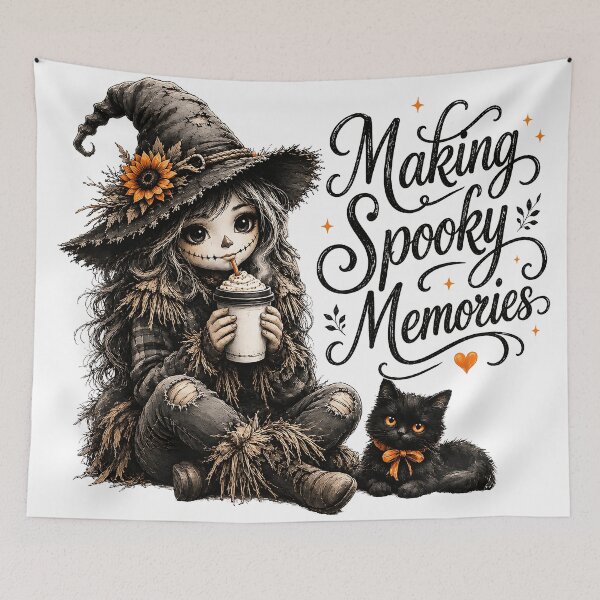 Item preview, Making Spooky Memories Cute Witch designed and sold by SAYLOOM.
