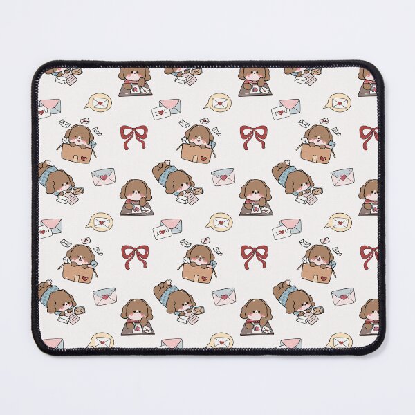 Item preview, Cute Puppy Happy Mail designed and sold by Nattrika.