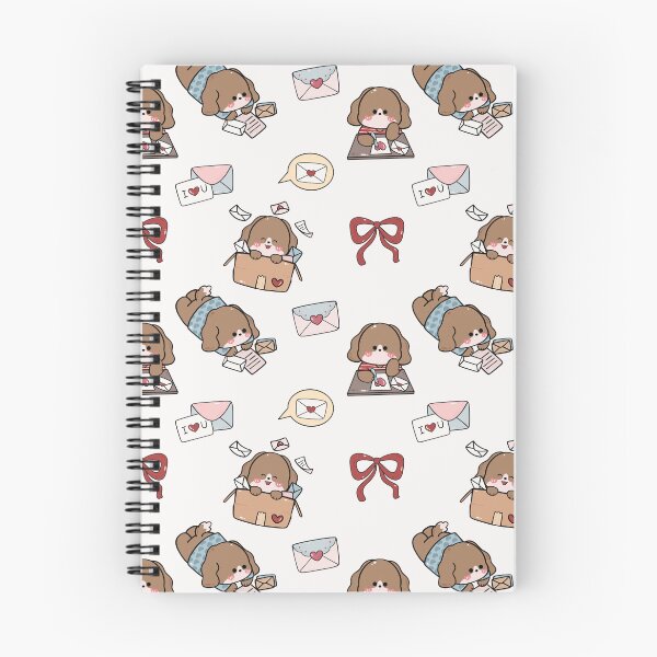 Item preview, Cute Puppy Happy Mail  designed and sold by Nattrika.