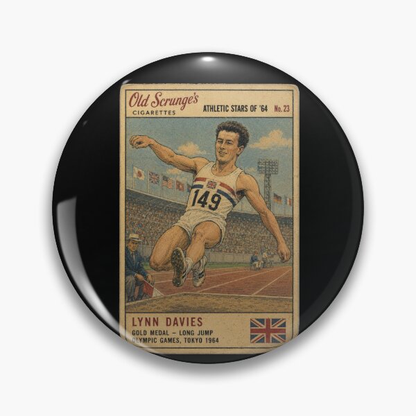 Item preview, Lynn Davies - Trading Card designed and sold by halibutgoatramb.