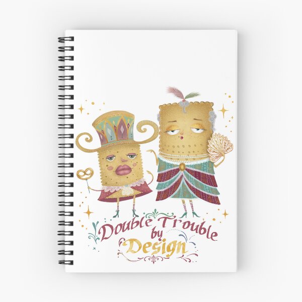 Item preview, Double Trouble Funny Best Friend Design designed and sold by Little Wimbly.