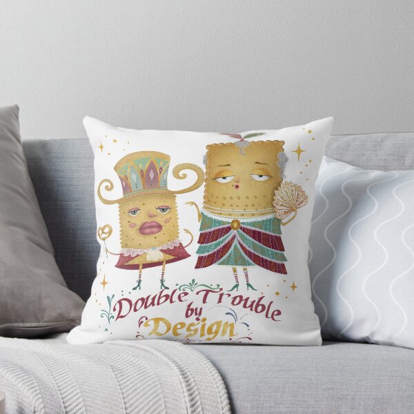 Item preview, Double Trouble Funny Best Friend Design designed and sold by Little Wimbly.
