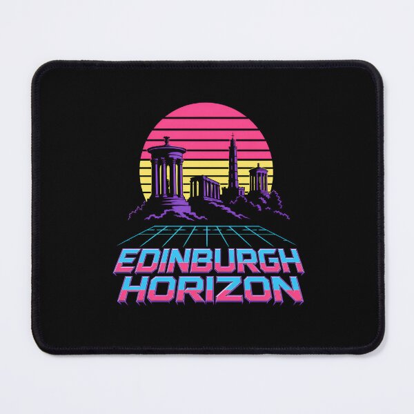 Item preview, Edinburgh Horizon – Neon Calton Hill Skyline designed and sold by Fenay Designs.
