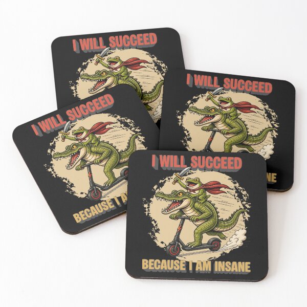 Item preview, I Will Succeed Because I Am Insane designed and sold by tellia-kallisto.