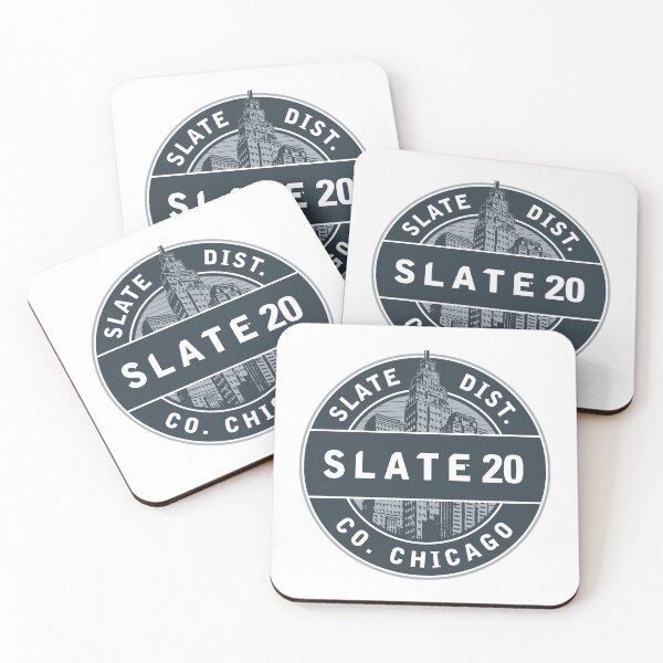 Item preview, Slate 20 Co Chicago Vintage Badge Logo designed and sold by Jeffclimbing.