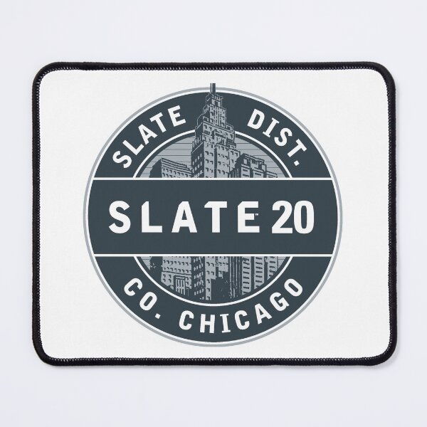 Item preview, Slate 20 Co Chicago Vintage Badge Logo designed and sold by Jeffclimbing.