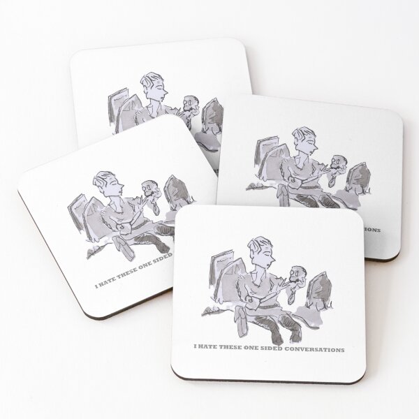 Item preview, Hamlet talking to yorick designed and sold by Inky Fingers Illustrations.