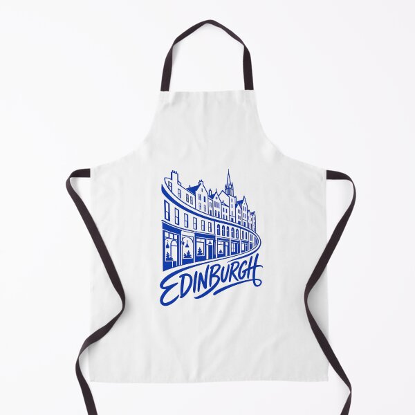 Item preview, Edinburgh Old Town – Flowing Blue Streetline designed and sold by Fenay Designs.