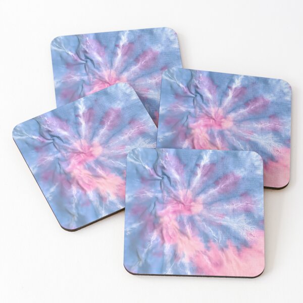 Item preview, Pastel Tie Dye Swirl Blue Purple Ice Dye Art designed and sold by FrostyForge.
