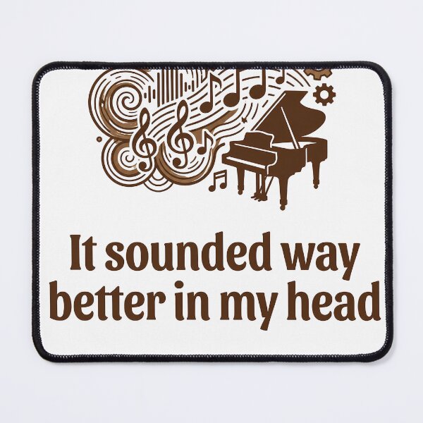 Item preview, The Musician´s Lament: Sounded Better In My Head Piano Art designed and sold by Clavivs.